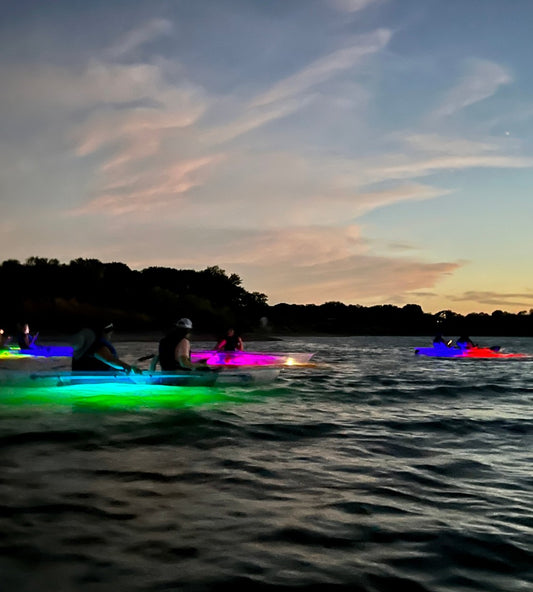 Grapevine Lake Sunset/Glow Clear Kayak Tour