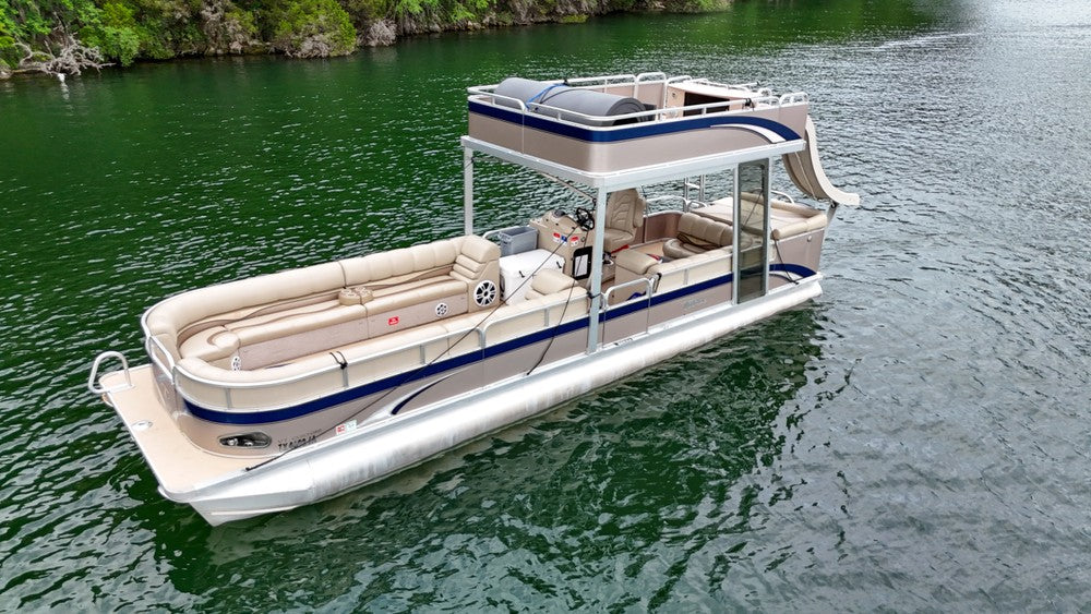 34ft - Tahoe VT Double Decker Tritoon Boat w/Slide (Lake Austin)