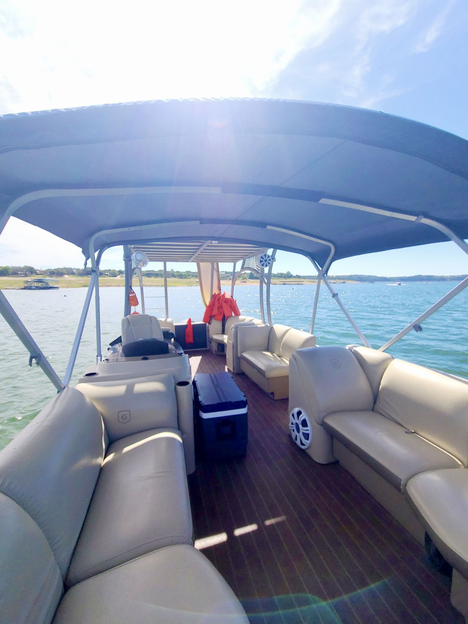 **WINTER DISCOUNT!** 2-Story Pontoon **SLIDE+SHADE**