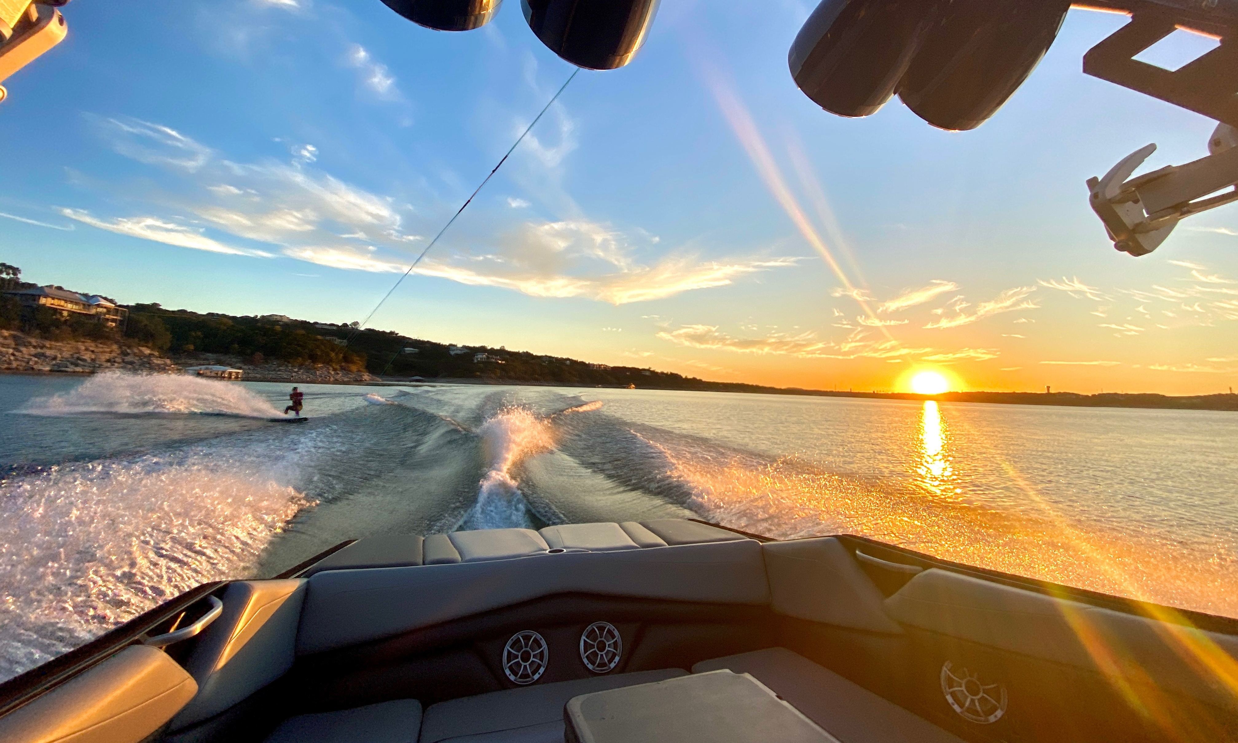 **5-STAR Wake Surf Experience on Lake Travis!!**