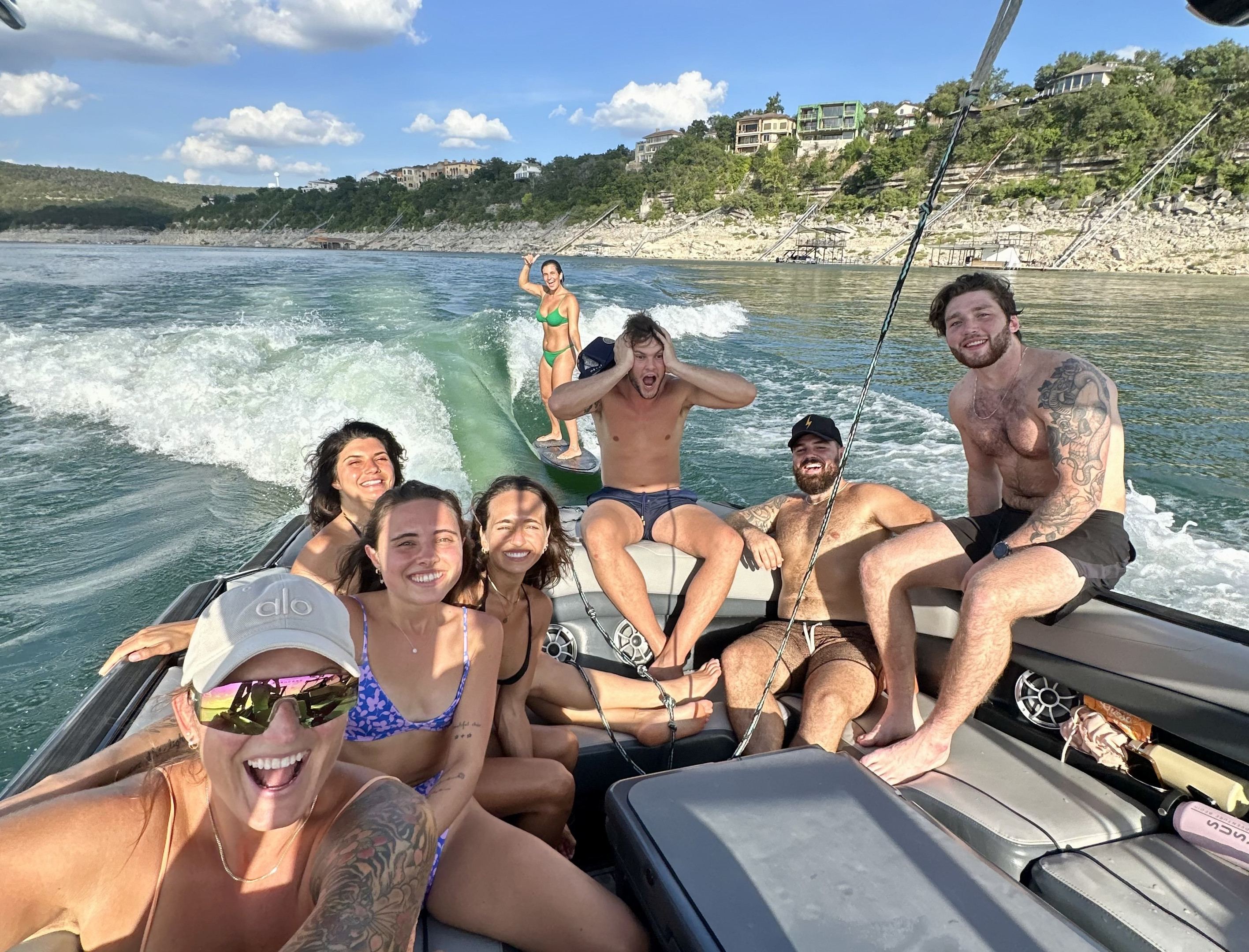 **5-STAR Wake Surf Experience on Lake Travis!!**