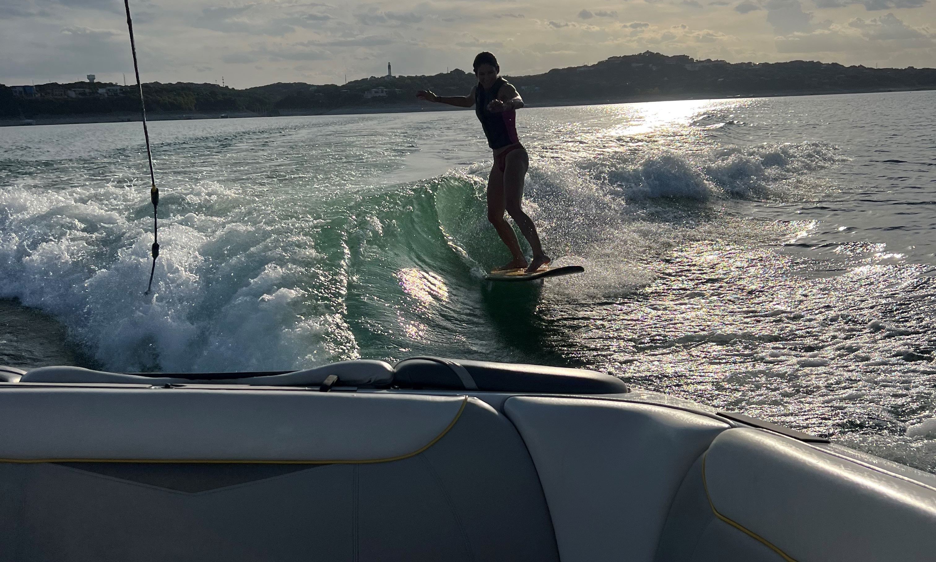 Tige 24V - Wake Surfing and Wake Boarding!